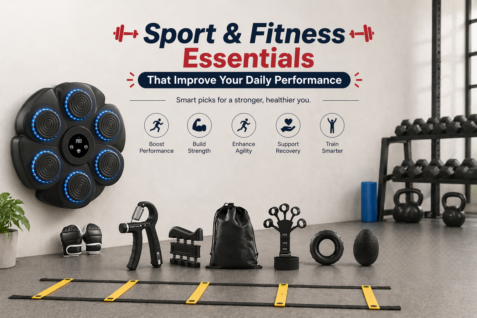 5 Sport & Fitness Essentials That Improve Your Daily Performance