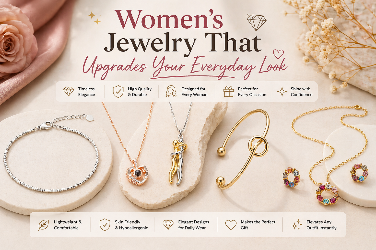 5 Women’s Jewelry Pieces That Upgrade Your Everyday Look in 2026