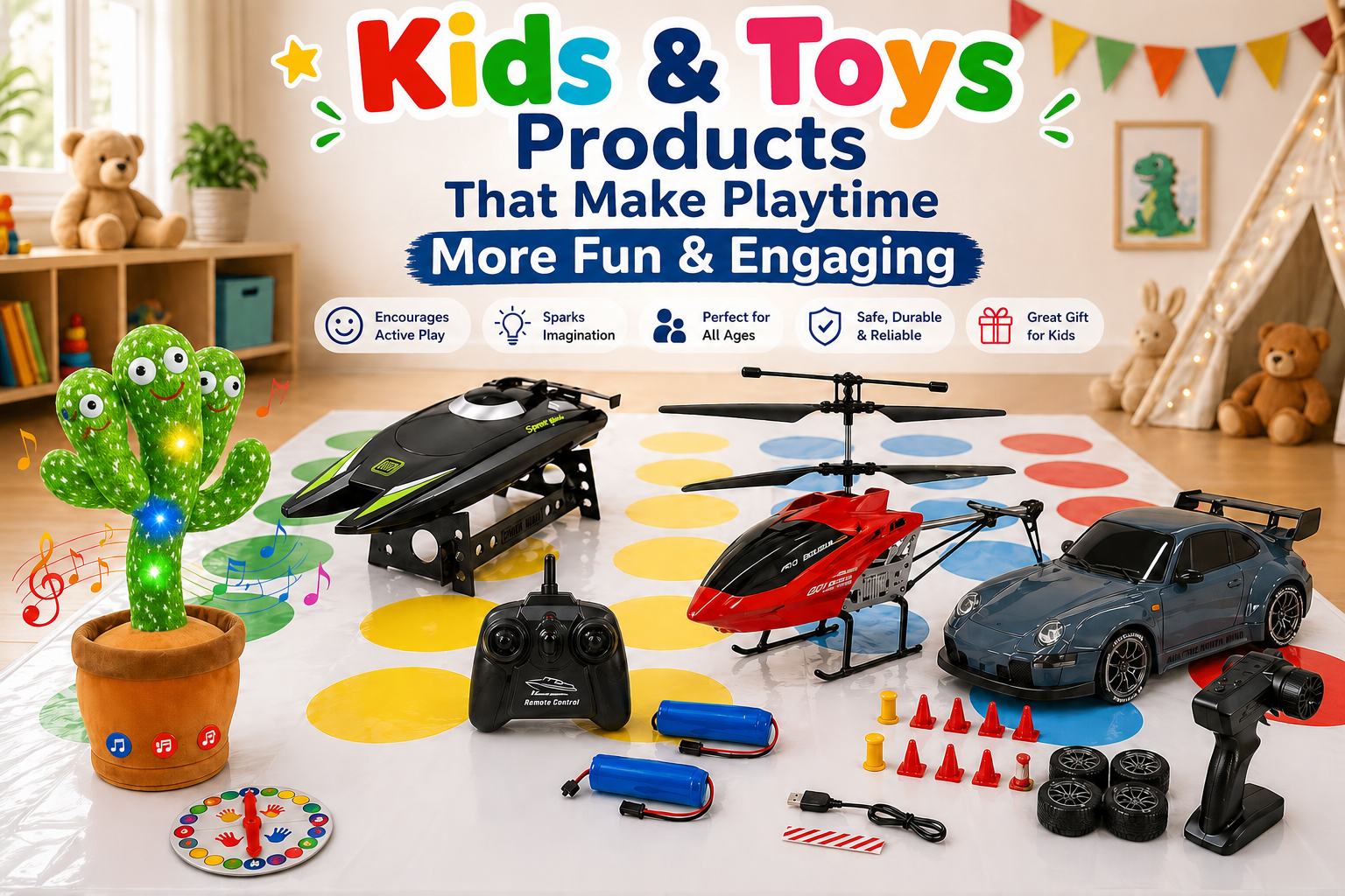 5 Kids & Toys Products That Make Playtime More Fun & Engaging