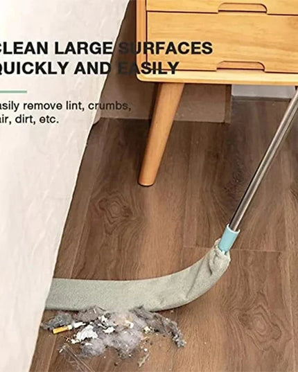 Telescopic Long Handle dusting / cleaning Broom with Microfiber Brushes attachable handle that can go up to 220cm