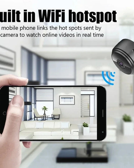 A9 Wifi Mini wireless Camera,  Video Recorder Smart Home Monitoring Camera with smart app 