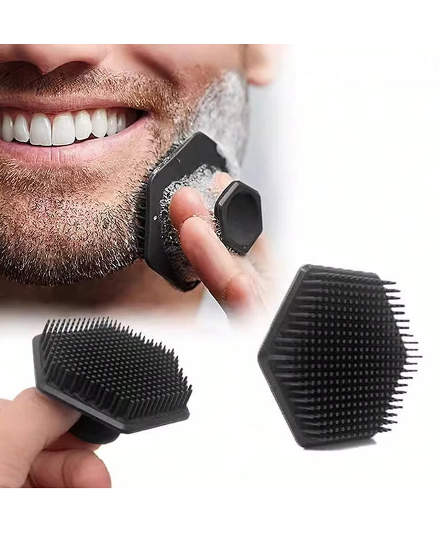 Men's Silicone Facial Cleaning Scrubbing Brush Scrubber 