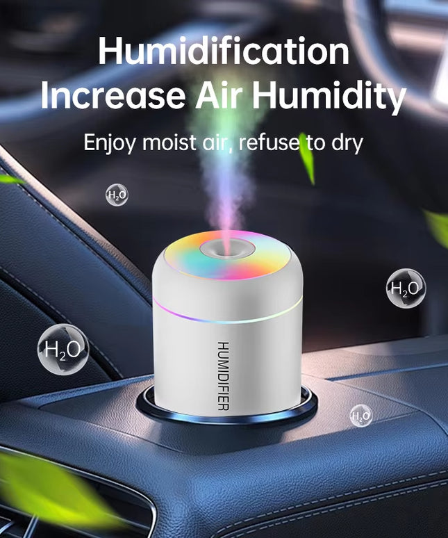 180ML Mini USB Air Humidifier / Aroma Diffuser / Essential Oil Purifier for car and home