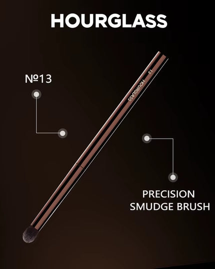 HOURGLASS - No.13 Precision Smudge Brush Soft and Skin-Friendly Fiber Hair Fashion Design Single Eye Brush