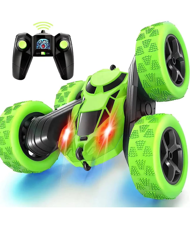RC Stunt Car-  2.4G Remote Control Double Sided Flip 360 Degree Rotation off Road, Drift RC Car 