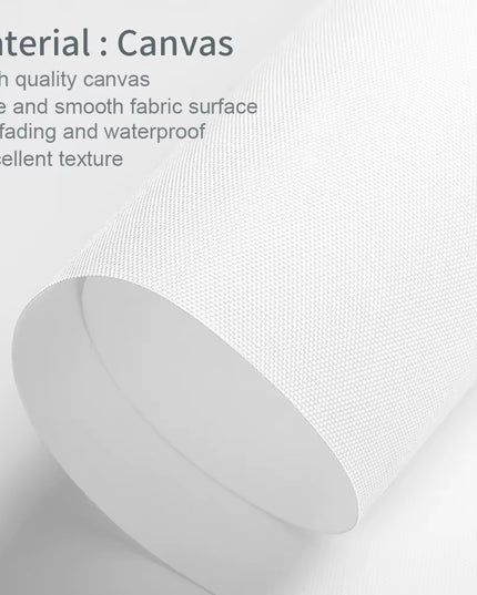 3PCS set of Frameless Nordic Beige Peony Flowers Canvas Wall Decoration- 50x70cm (no frame)