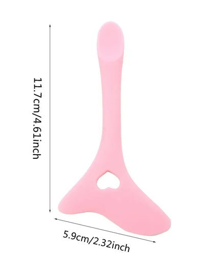 Silicon Lipstick / Eyeliner Helper Aid Drawing Reusable Makeup 2pcs Tools