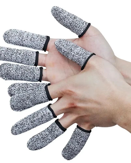 NoCuts - reusable 50 Pcs Anti-Cut Level 5 High-Strength Safety Finger Cover For kitchen safety
