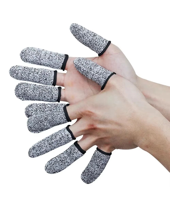 NoCuts - reusable 50 Pcs Anti-Cut Level 5 High-Strength Safety Finger Cover For kitchen safety