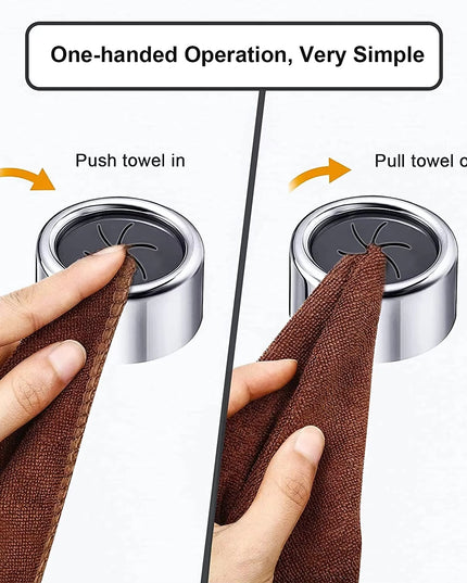 3PCS Non Punching kitchen rug / decoration holder/ bathroom towels wall mounted clips 