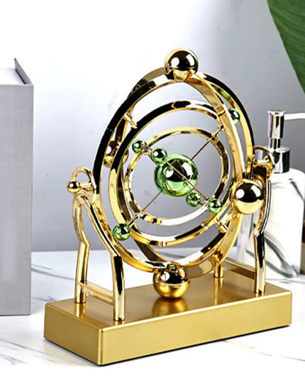 Celestial Orbit Pendulum Perpetual Motion Machine, Kinetic Art Desk Decor, Astronomy Model decoration art 