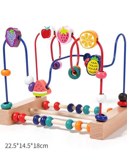 Wooden Bead Maze Educational Toy for Babies & Toddler