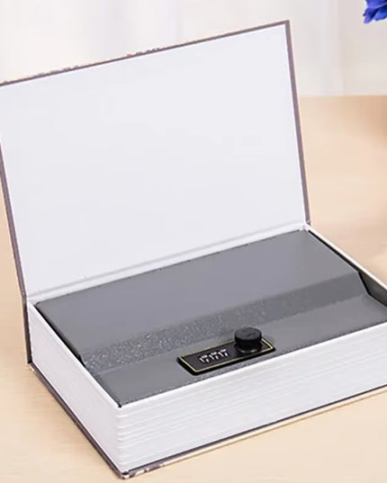 Password Secured hidden Safe box book 