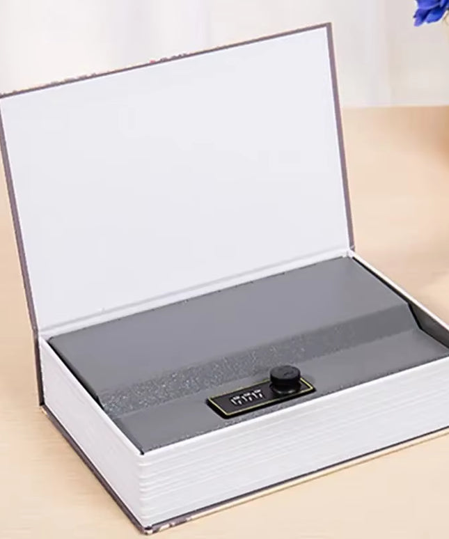 Password Secured hidden Safe box book 
