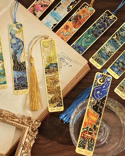 sunflower design long Metal Bookmarks 