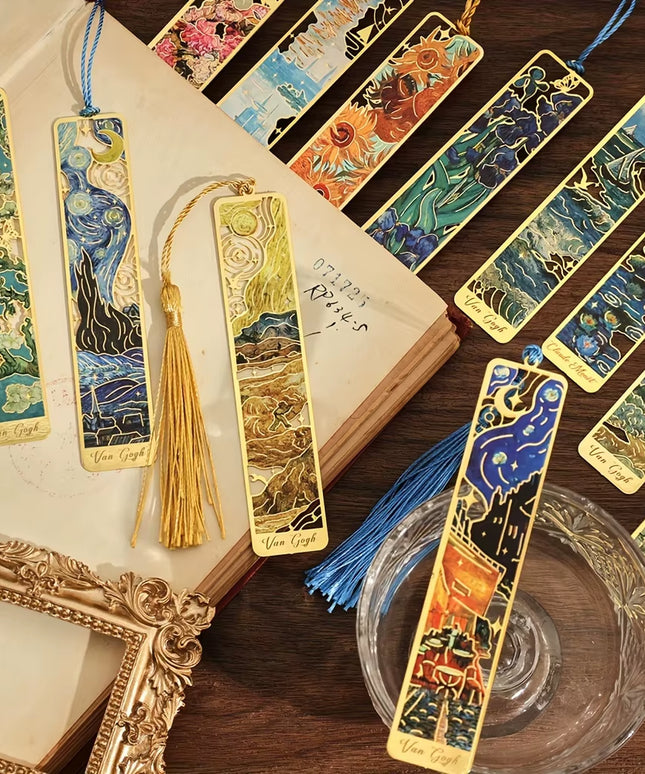 sunflower design long Metal Bookmarks 