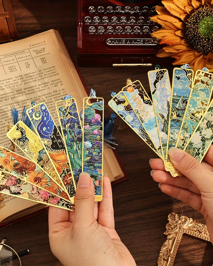 sunflower design long Metal Bookmarks 