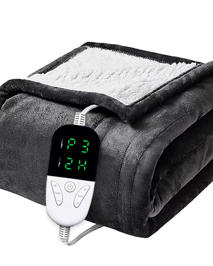 Soft Electric Heating blanket with 6 Heating Levels & 4 Hours Auto-Off -150X180Cm 