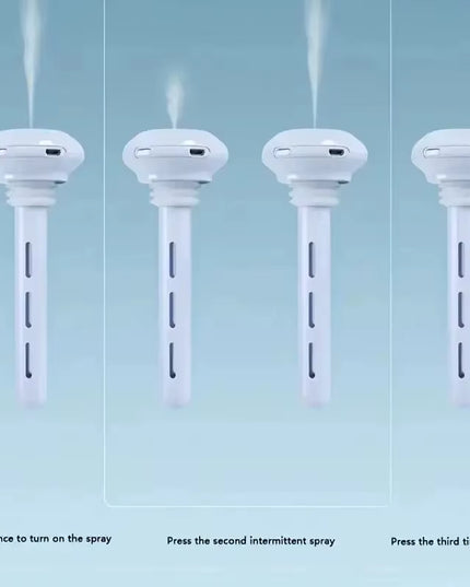 Portable Quiet Mist Humidifier with Adjustable Length, No Water Bottle Needed -for car, home, office