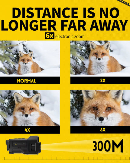 NVS-20 4K Digital High Quality Monocular Telescope With night vision, Day & Night, Use Photo Video Taking 5X Digital Zoom for Hunting and outdoors 