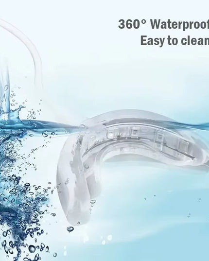 BrightTeeth - portable LED blue light Teeth Whitening device chargable by Usb/Iphone/Android 