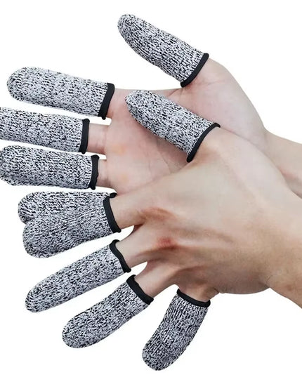 NoCuts - reusable 50 Pcs Anti-Cut Level 5 High-Strength Safety Finger Cover For kitchen safety