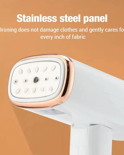 Garment Steamer- Portable 130Ml Handheld Fast-Heat 1000W  Fabric Steamer, Iron Steam Cleaner for Home or Traveling (US plug)