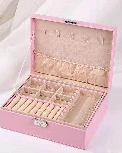 Portable Large capacity simple Jewelry / Accessories box 