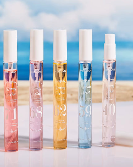 women's 5pc Brazilian Fragrance Set, Fresh Long-Lasting Body and Hair Perfume