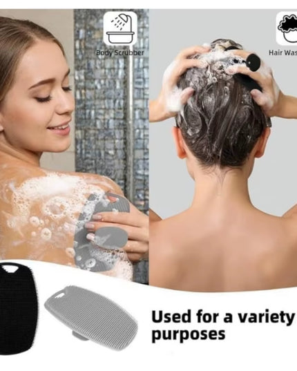 Soft Silicone Exfoliating Shower Massage Body Cleanser/ Scrubber 