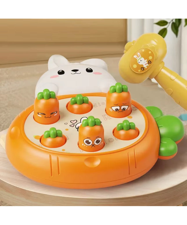 Hit the carrot for the rabbit Baby Toy 