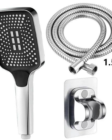 30Cm Large Size High Pressure Overhead Rain Shower Head Flow, 360° Rotation & Water Saving