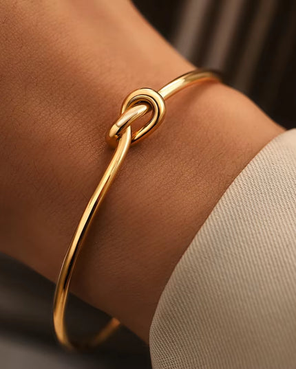 Tied - Stainless Steel tied women's bracelets