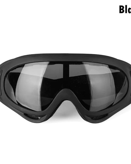 MultiGoggles - multi purpose black unisex goggles /glasses for kids & adults (Skiing / cycling ) -1pcs
