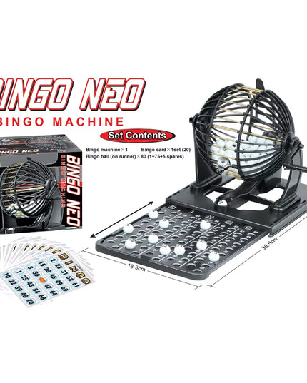 Bingo - bingo spinning Lottery cage game 