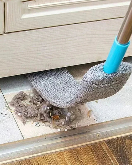 Telescopic Long Handle dusting / cleaning Broom with Microfiber Brushes attachable handle that can go up to 220cm