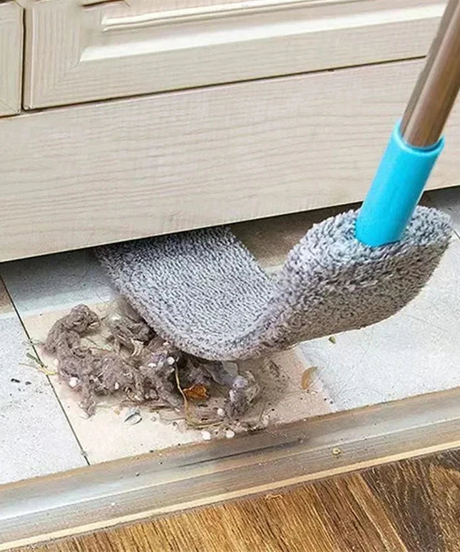 Telescopic Long Handle dusting / cleaning Broom with Microfiber Brushes attachable handle that can go up to 220cm