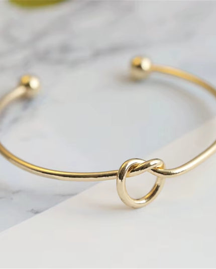 Tied - Stainless Steel tied women's bracelets