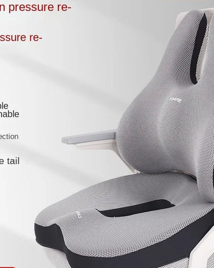ErgoComfort Memory Foam Seat & Back Cushion for Back & Tailbone Support