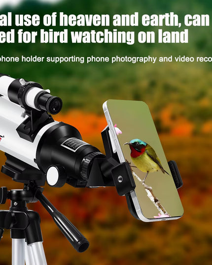 70400 HD Professional High-Definition Astronomical Telescope 333X to See the Moon and Stars or Bird Watching