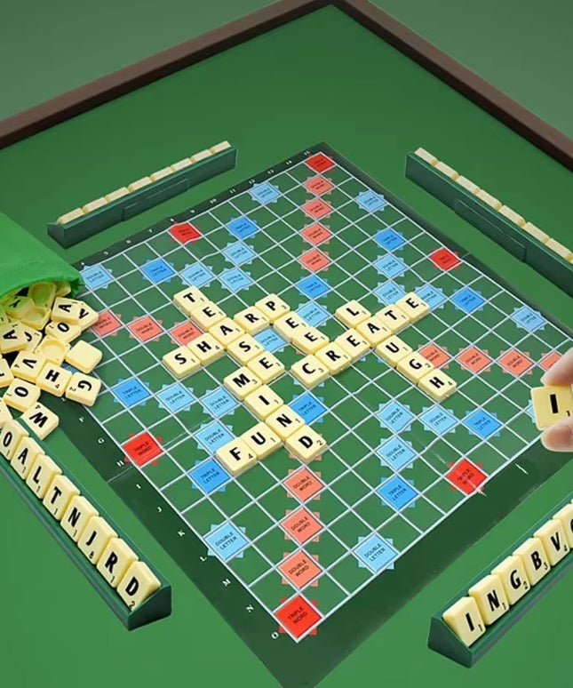 2-4 Players English Spelling educational Puzzle family board Game