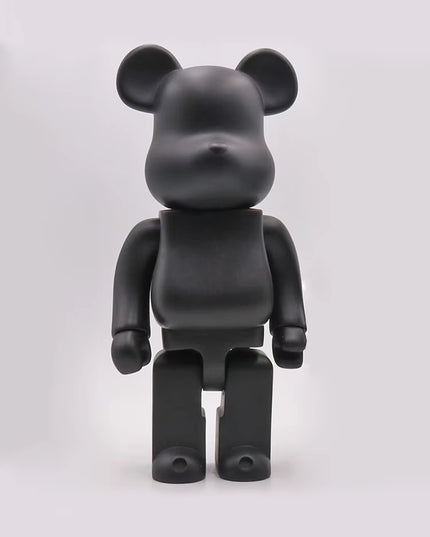DIY Designable 400% Bearbrick Adjustable decoration-  28Cm (black & white)