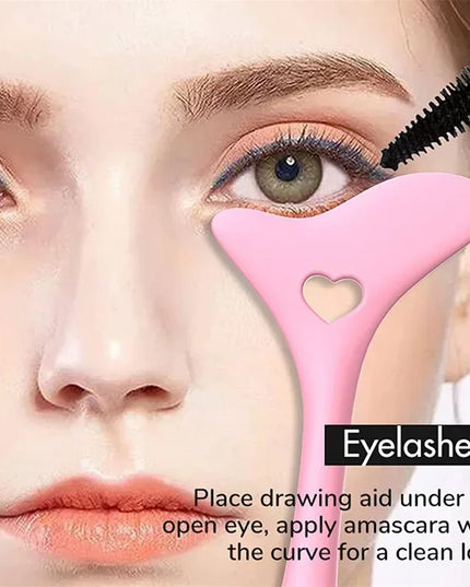 Silicon Lipstick / Eyeliner Helper Aid Drawing Reusable Makeup 2pcs Tools