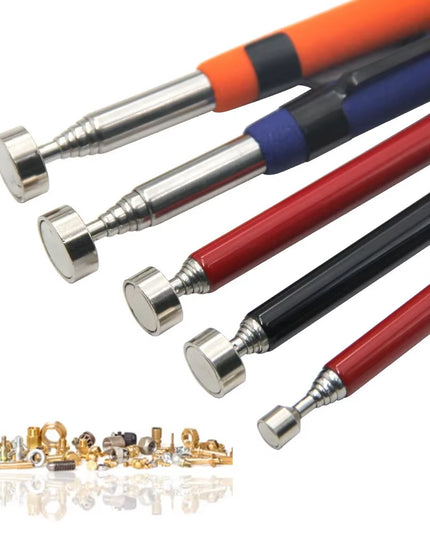 10LB /55G Magnetic Retractable Pickup Suction Iron Rod, Multifunctional Extractor Clip for Automotive Repair, electrical works