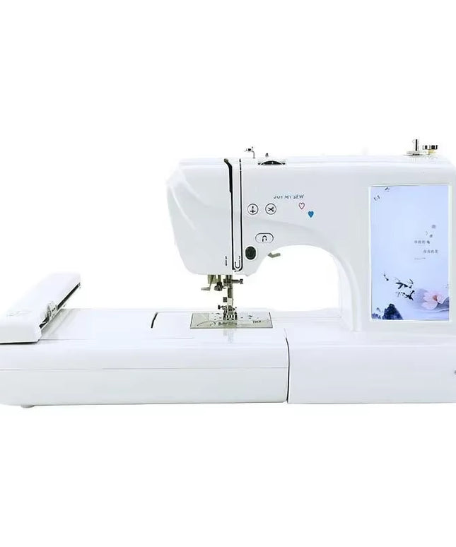 MRS600 Automatic Sewing and Embroidery Machine 220V and with a 7 inch Multifunctional screen