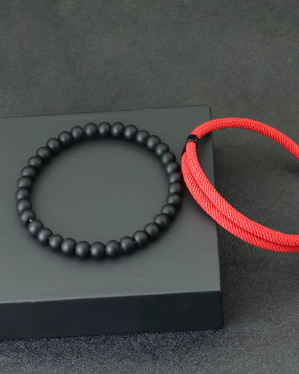 2pcs set of different designs men's bracelets 