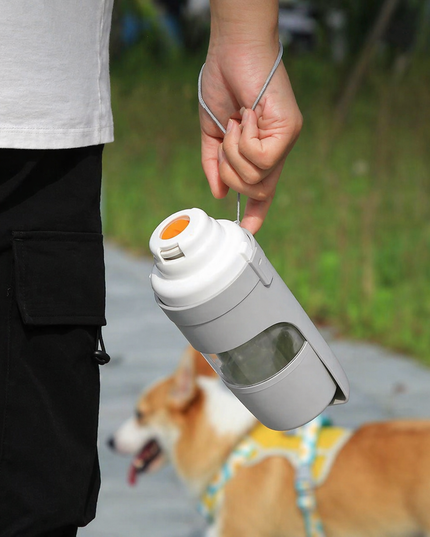 petsfeeder - Portable Dog /Cat Water Bottle & food container and feeder