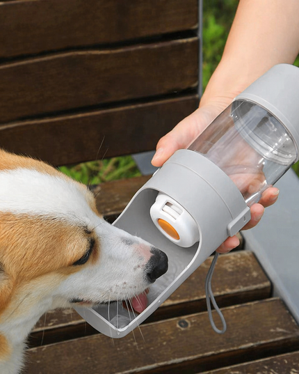 petsfeeder - Portable Dog /Cat Water Bottle & food container and feeder