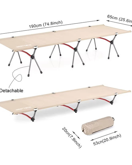 premium portable & folding Camping Cot Ultra light Aluminum Alloy bed