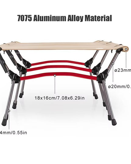 premium portable & folding Camping Cot Ultra light Aluminum Alloy bed